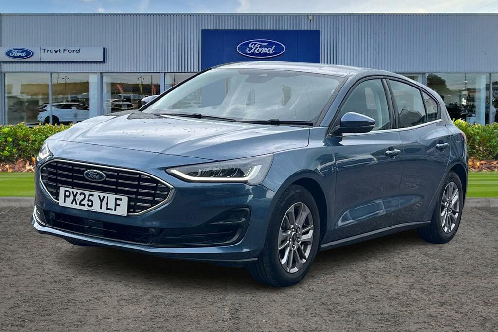 Ford Focus 1.0T Ecoboost Mhev Titanium Hatchback H PX25YLF Blue #5