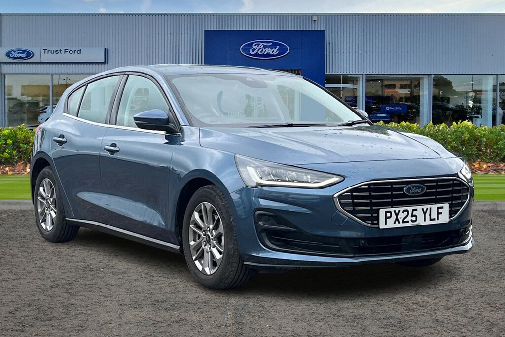 Ford Focus 1.0T Ecoboost Mhev Titanium Hatchback H Blue