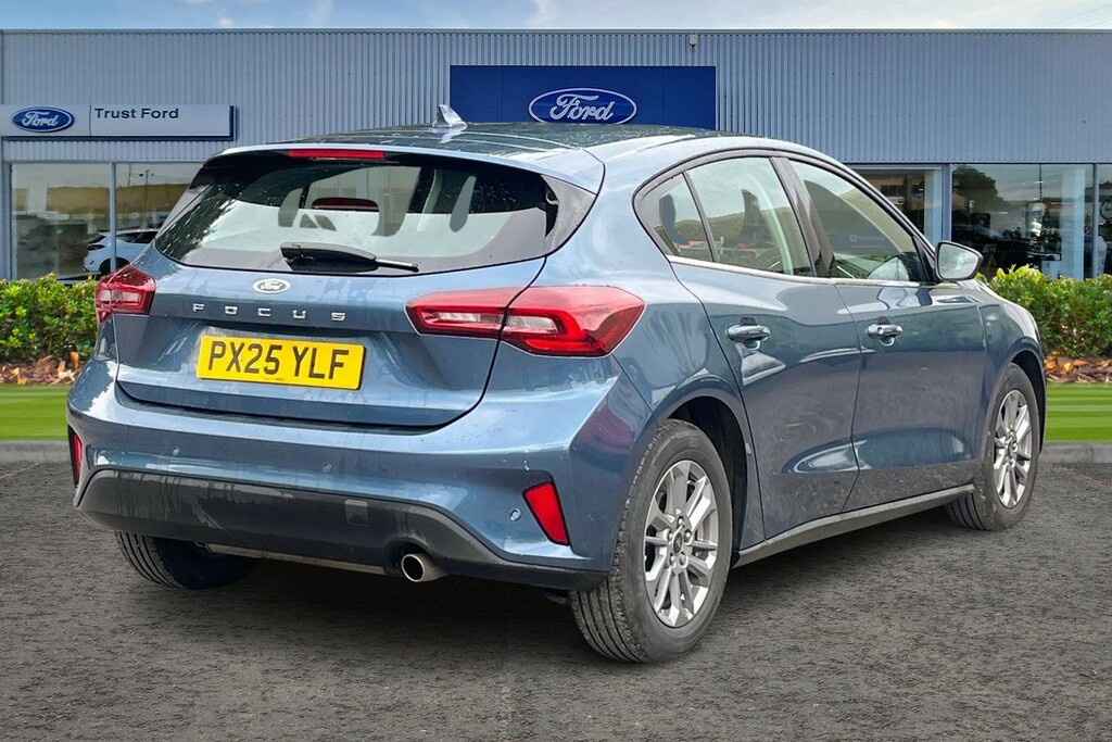 Ford Focus 1.0T Ecoboost Mhev Titanium Hatchback H PX25YLF Blue #4