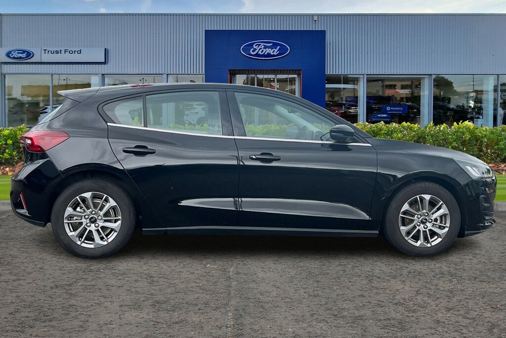 Ford Focus 1.0T Ecoboost Mhev Titanium Hatchback H PX75YPL Black #3