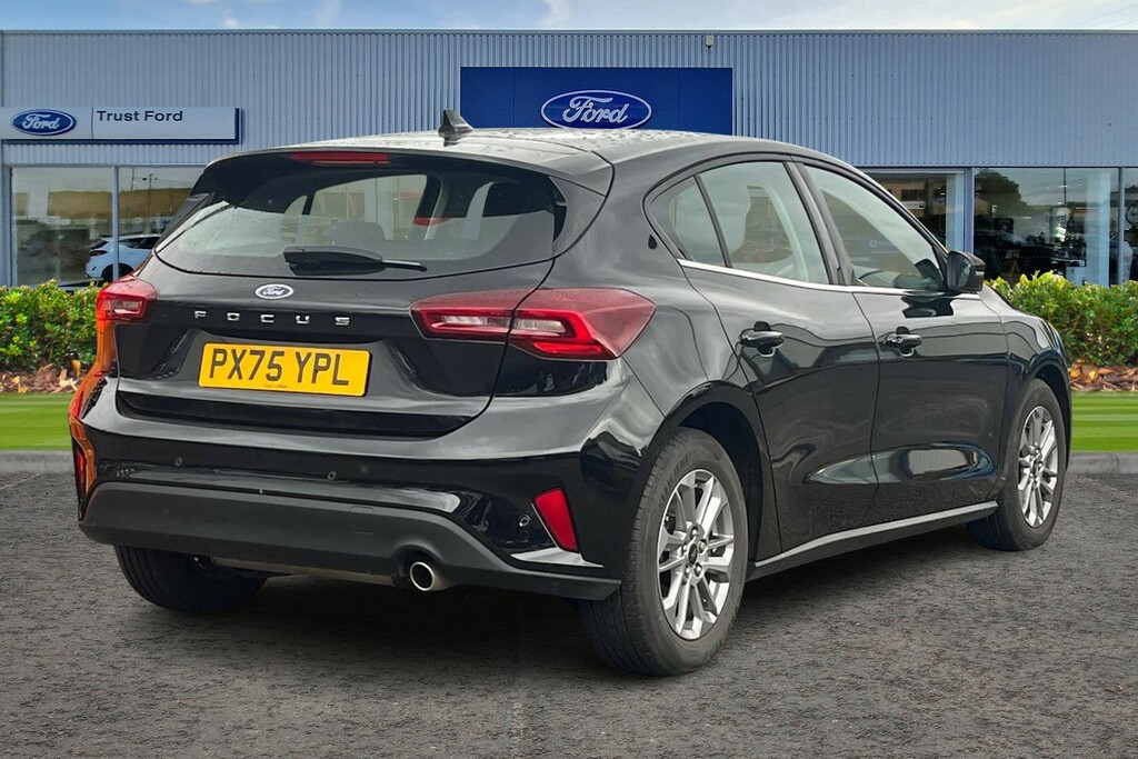 Ford Focus 1.0T Ecoboost Mhev Titanium Hatchback H PX75YPL Black #4