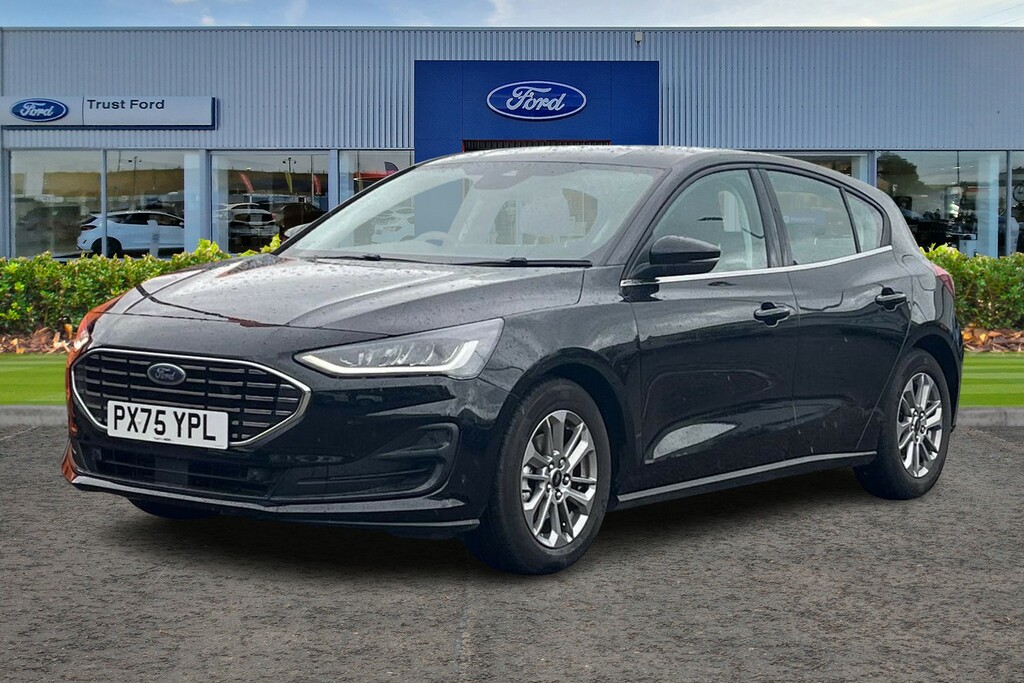 Ford Focus 1.0T Ecoboost Mhev Titanium Hatchback H PX75YPL Black #5