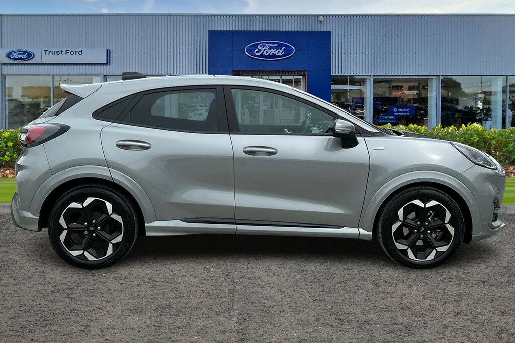 Ford Puma 1.0T Ecoboost Mhev St-line X Suv Hybrid PX75YPN Silver #3