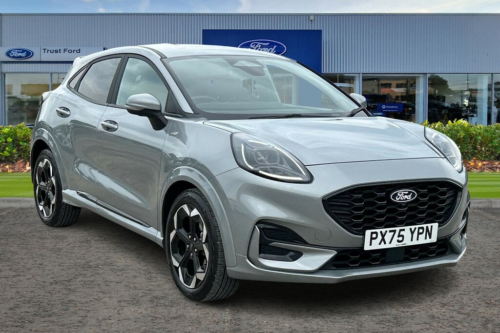 Ford Puma 1.0T Ecoboost Mhev St-line X Suv Hybrid Silver