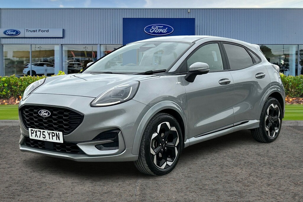 Ford Puma 1.0T Ecoboost Mhev St-line X Suv Hybrid PX75YPN Silver #5