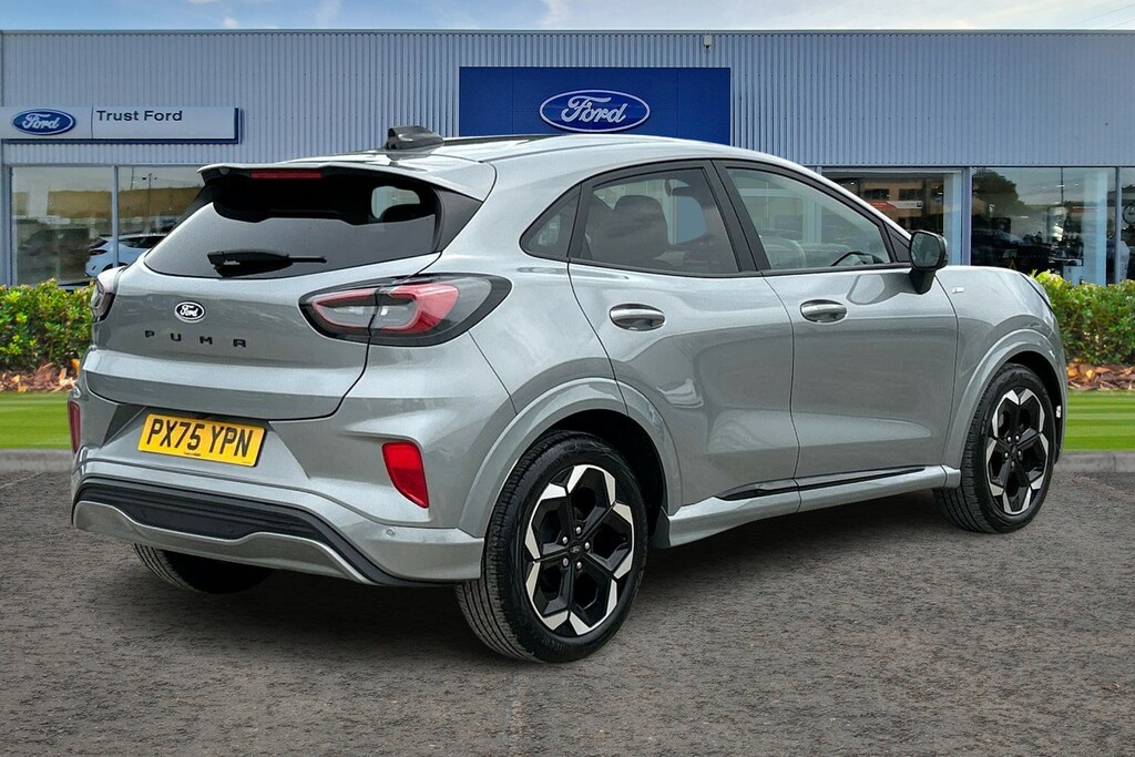 Ford Puma 1.0T Ecoboost Mhev St-line X Suv Hybrid PX75YPN Silver #4