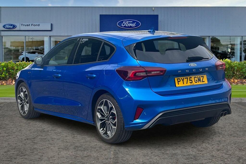 Ford Focus 1.0T Ecoboost Mhev St-line X Hatchback PY75GMZ Blue #2