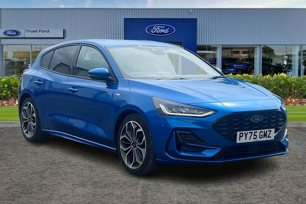 Ford Focus 1.0T Ecoboost Mhev St-line X Hatchback Blue