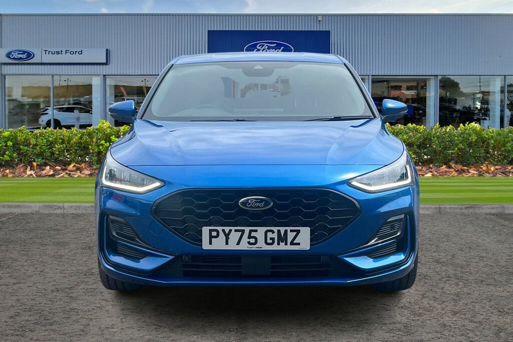 Ford Focus 1.0T Ecoboost Mhev St-line X Hatchback PY75GMZ Blue #6