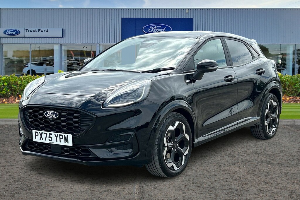 Ford Puma 1.0T Ecoboost Mhev St-line X Suv Hybrid PX75YPM Black #5