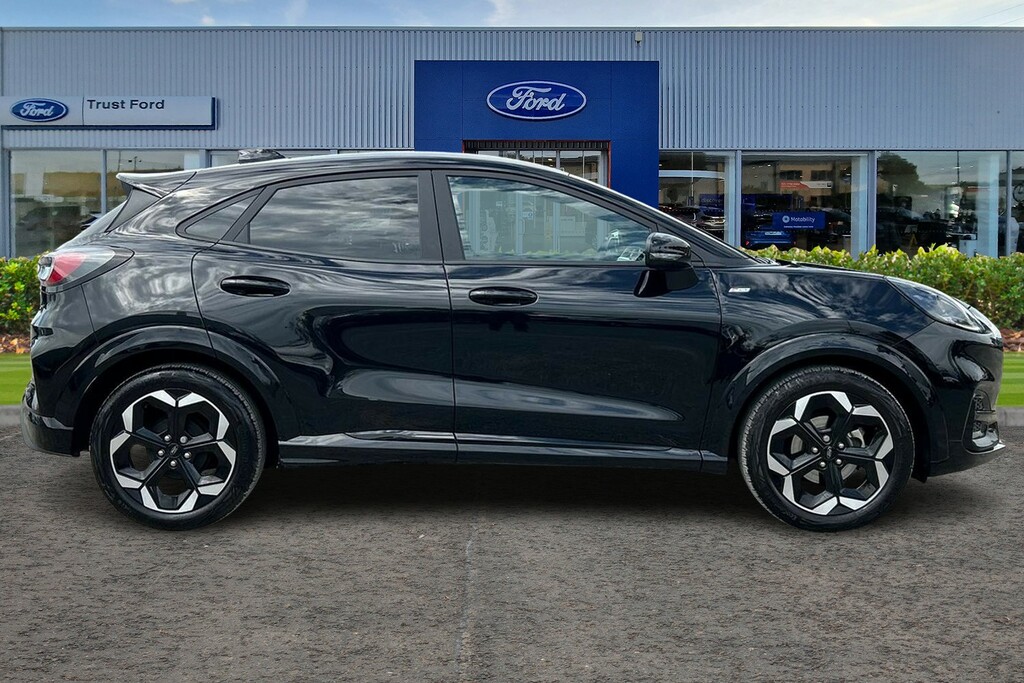 Ford Puma 1.0T Ecoboost Mhev St-line X Suv Hybrid PX75YPM Black #3