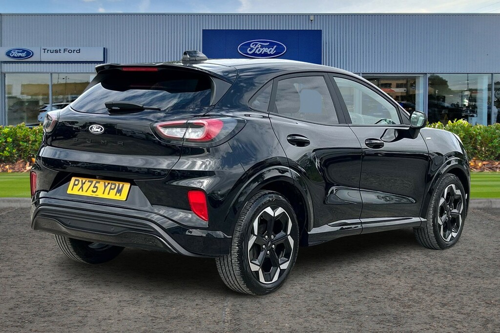 Ford Puma 1.0T Ecoboost Mhev St-line X Suv Hybrid PX75YPM Black #4