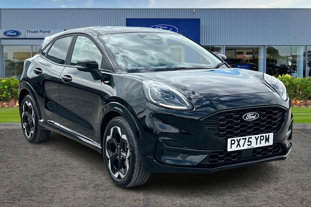 Ford Puma 1.0T Ecoboost Mhev St-line X Suv Hybrid Black
