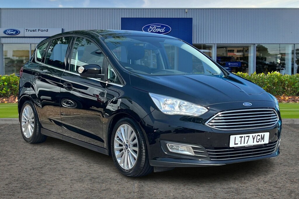 Ford C-Max 1.0T Ecoboost Titanium Mpv Euro Black