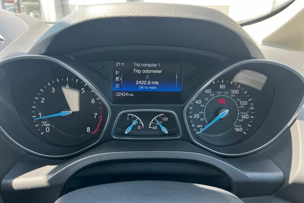 Ford C-Max 1.0T Ecoboost Zetec Euro 6 Ss Grey #13