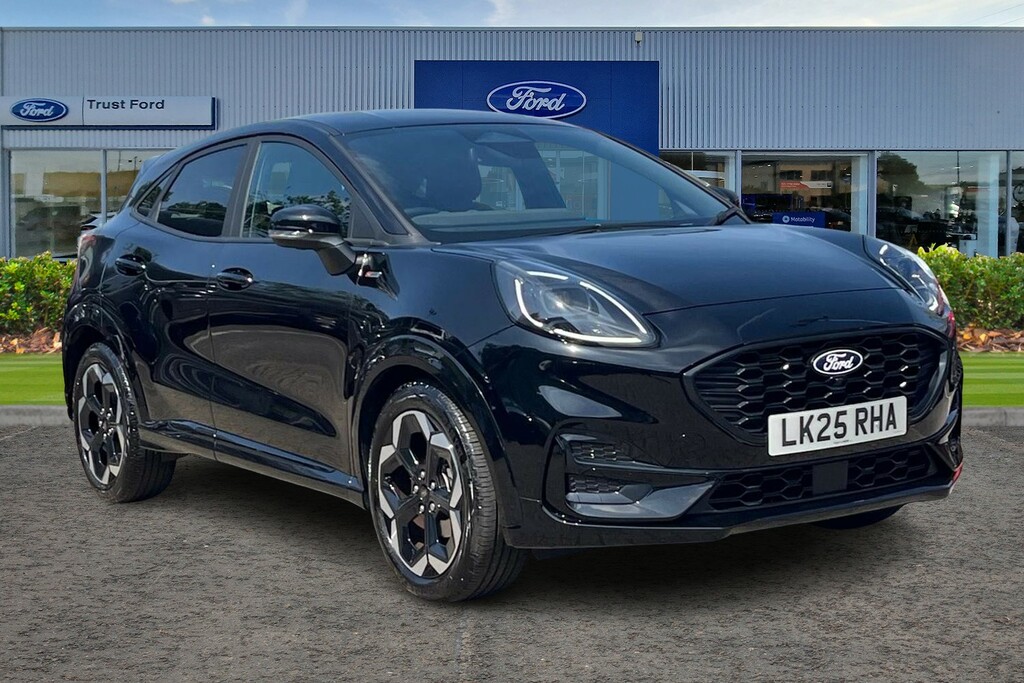 Ford Puma 1.0 Ecoboost Hybrid Mhev St-line X Dct Black