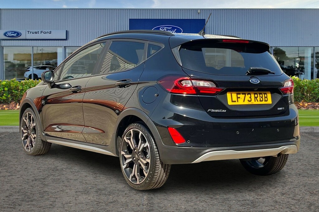 Ford Fiesta 1.0T Ecoboost Mhev Active X Hatchback H Black #2