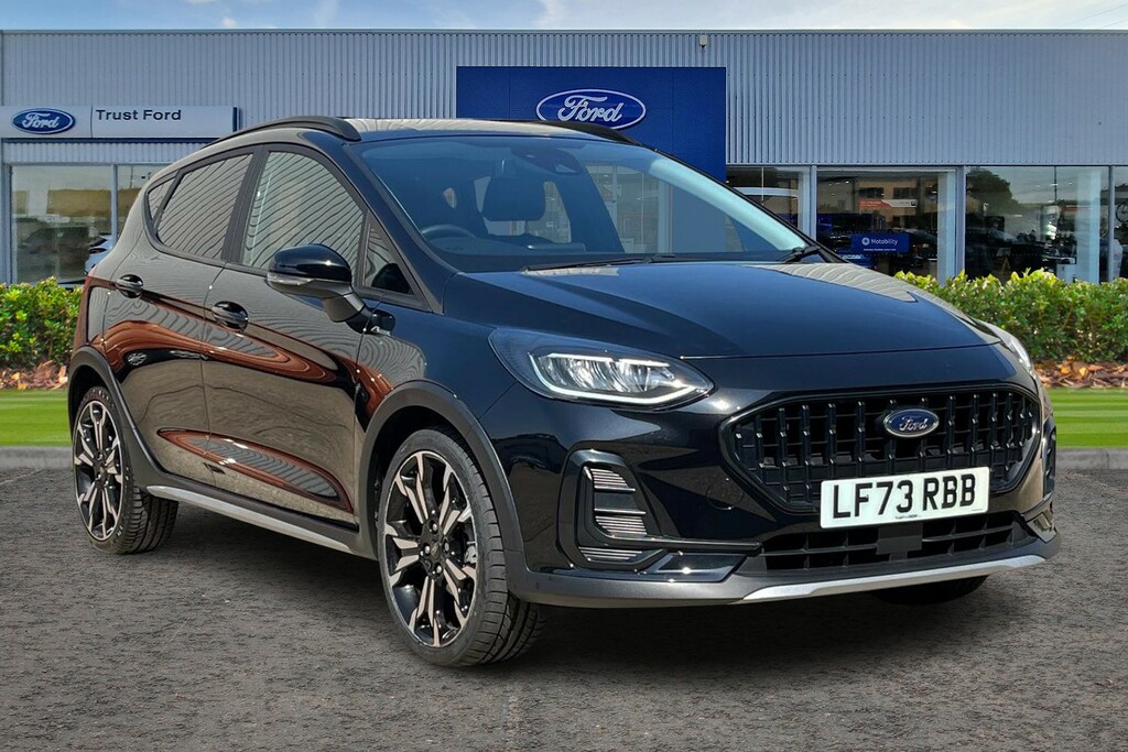 Ford Fiesta 1.0T Ecoboost Mhev Active X Hatchback H Black