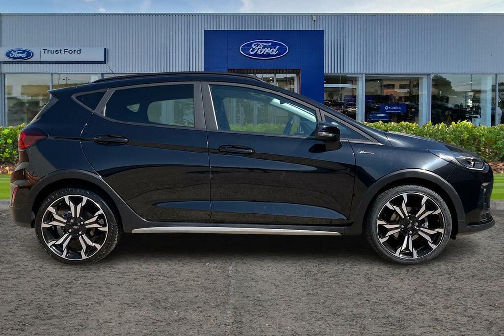 Ford Fiesta 1.0T Ecoboost Mhev Active X Hatchback H Black #3