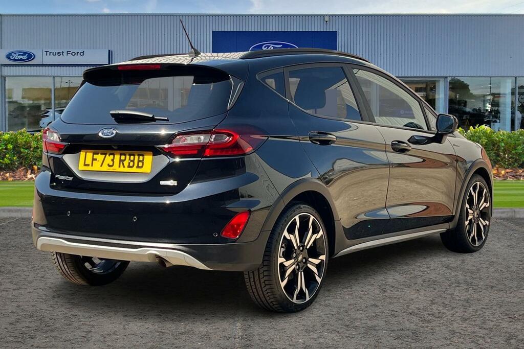 Ford Fiesta 1.0T Ecoboost Mhev Active X Hatchback H Black #4