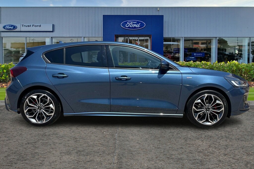 Ford Focus 1.0T Ecoboost Mhev St-line X Edition Hatchback Blue #3