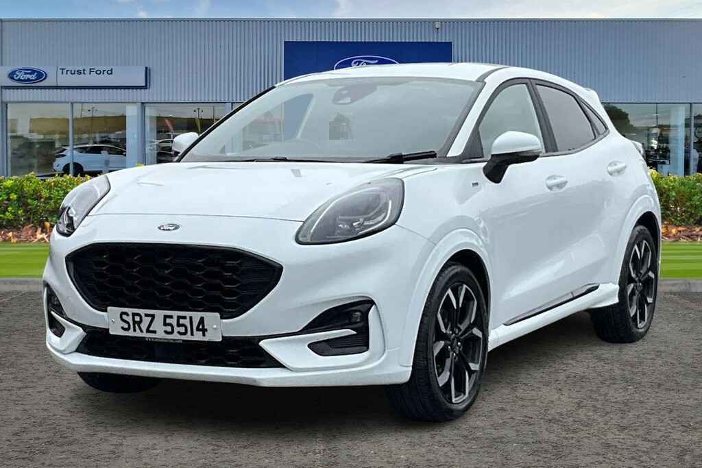 Ford Puma 1.0 Ecoboost Hybrid Mhev St-line X White #5
