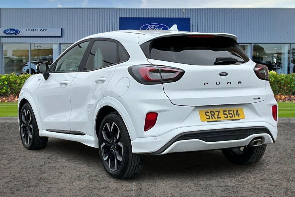 Ford Puma 1.0 Ecoboost Hybrid Mhev St-line X White #2