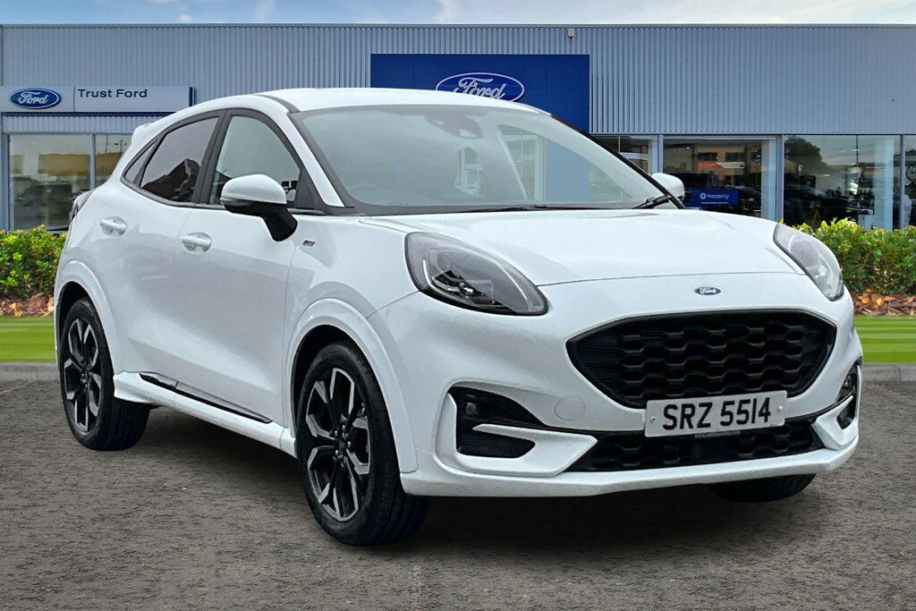 Ford Puma 1.0 Ecoboost Hybrid Mhev St-line X White