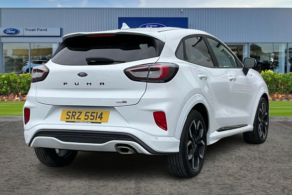 Ford Puma 1.0 Ecoboost Hybrid Mhev St-line X White #4