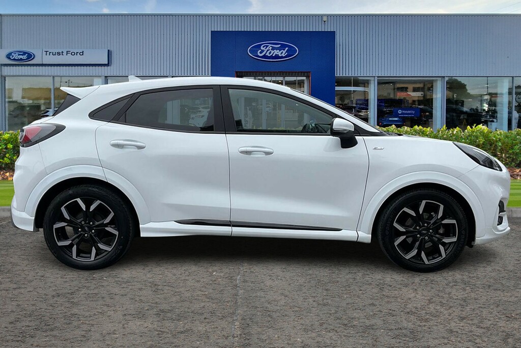 Ford Puma 1.0 Ecoboost Hybrid Mhev St-line X White #3