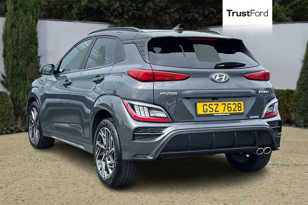 Hyundai Kona 1.0 T-gdi Mhev N Line Suv - Full History Rever Grey #2