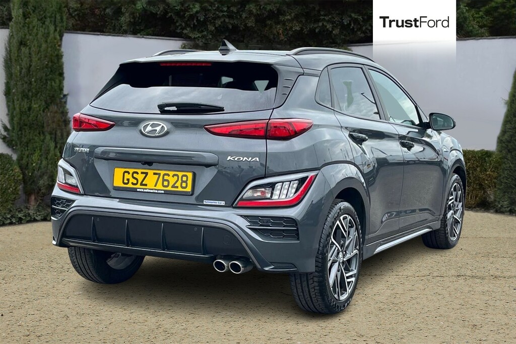 Hyundai Kona 1.0 T-gdi Mhev N Line Suv - Full History Rever Grey #4