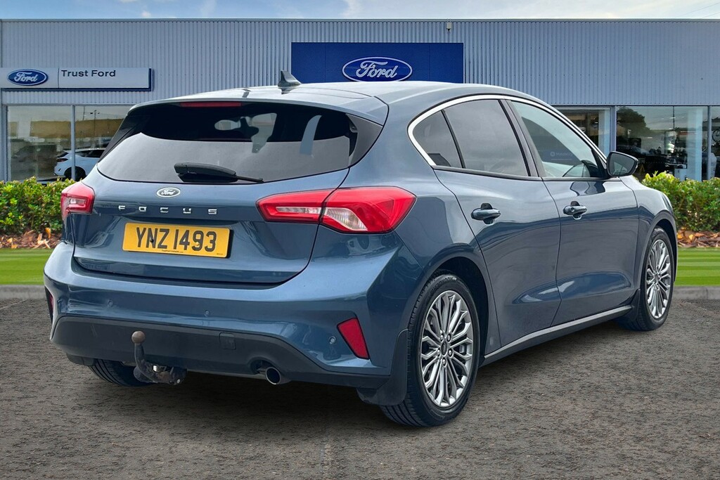 Ford Focus 1.0 Ecoboost 125 Titanium X YNZ1493 Blue #4