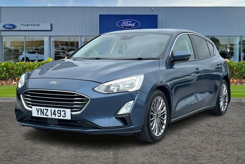 Ford Focus 1.0 Ecoboost 125 Titanium X YNZ1493 Blue #5