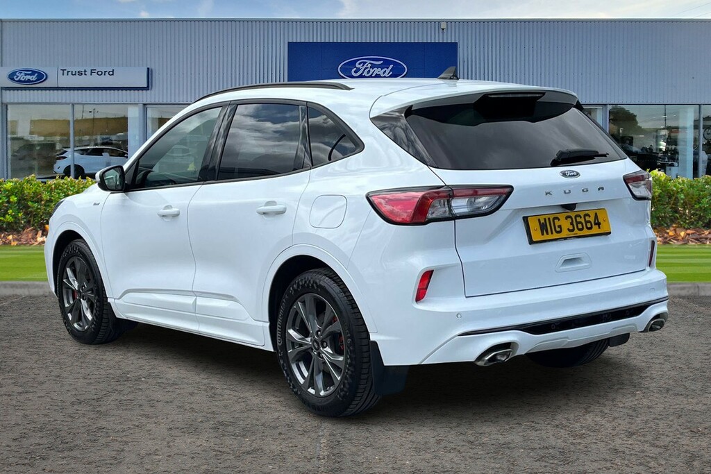 Ford Kuga 1.5 Ecoblue St-line Edition White #2