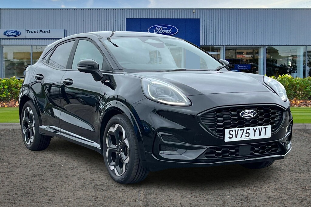 Ford Puma 1.0 Ecoboost Hybrid Mhev St-line X Black