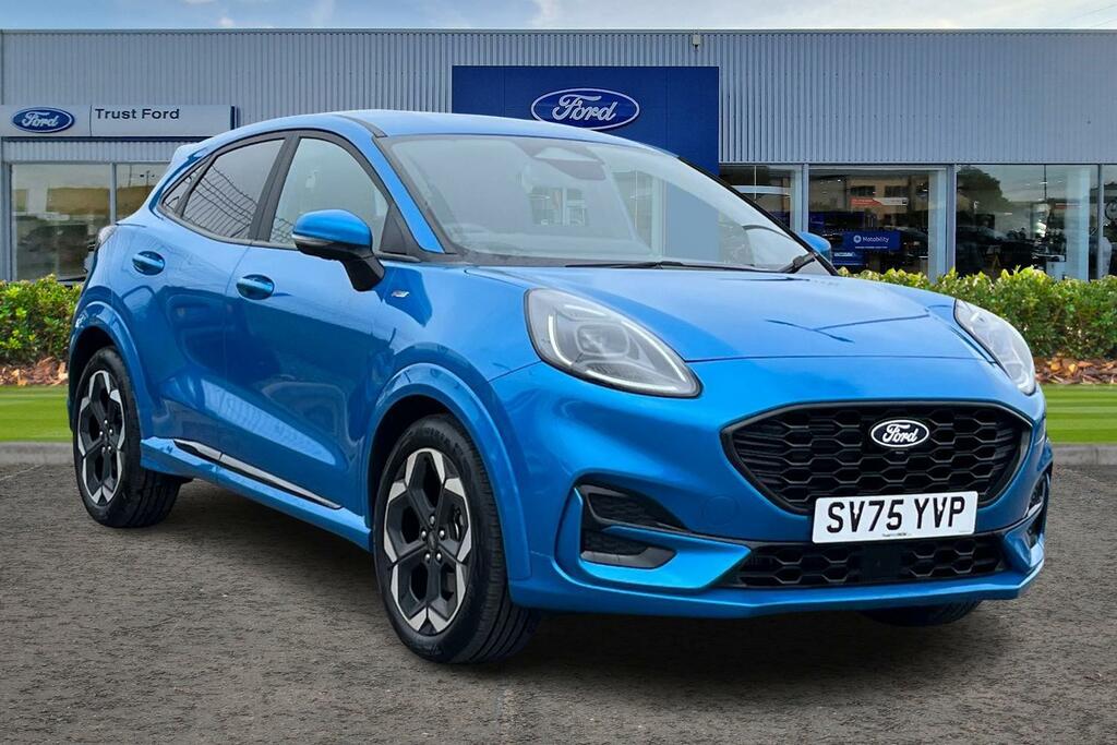 Ford Puma 1.0 Ecoboost Hybrid Mhev St-line X Blue