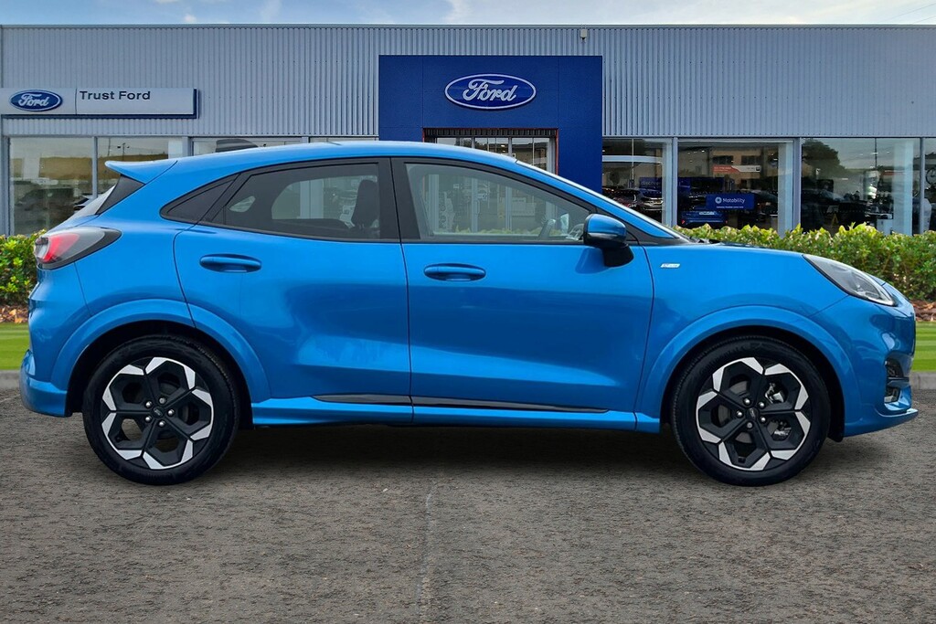 Ford Puma 1.0 Ecoboost Hybrid Mhev St-line X Blue #3