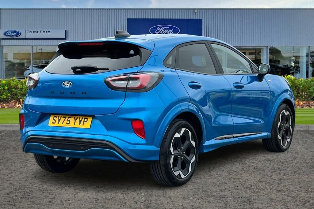 Ford Puma 1.0 Ecoboost Hybrid Mhev St-line X Blue #4
