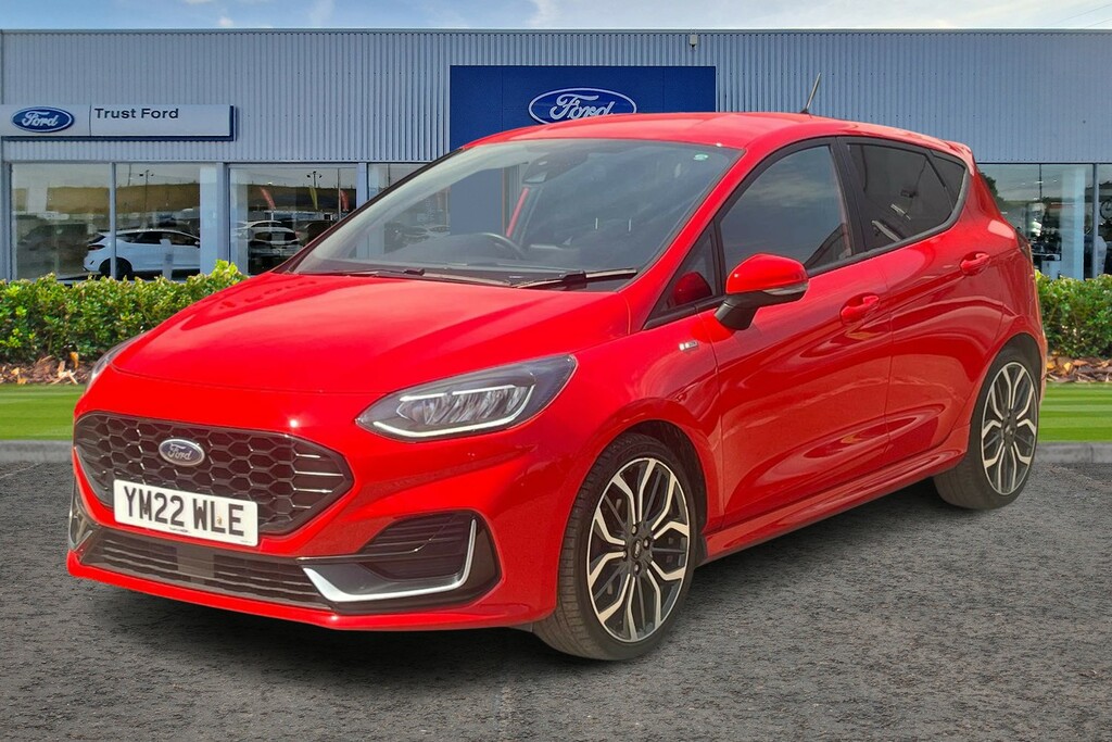 Ford Fiesta 1.0 Ecoboost Hybrid Mhev 125 St-line Vignale Red #5