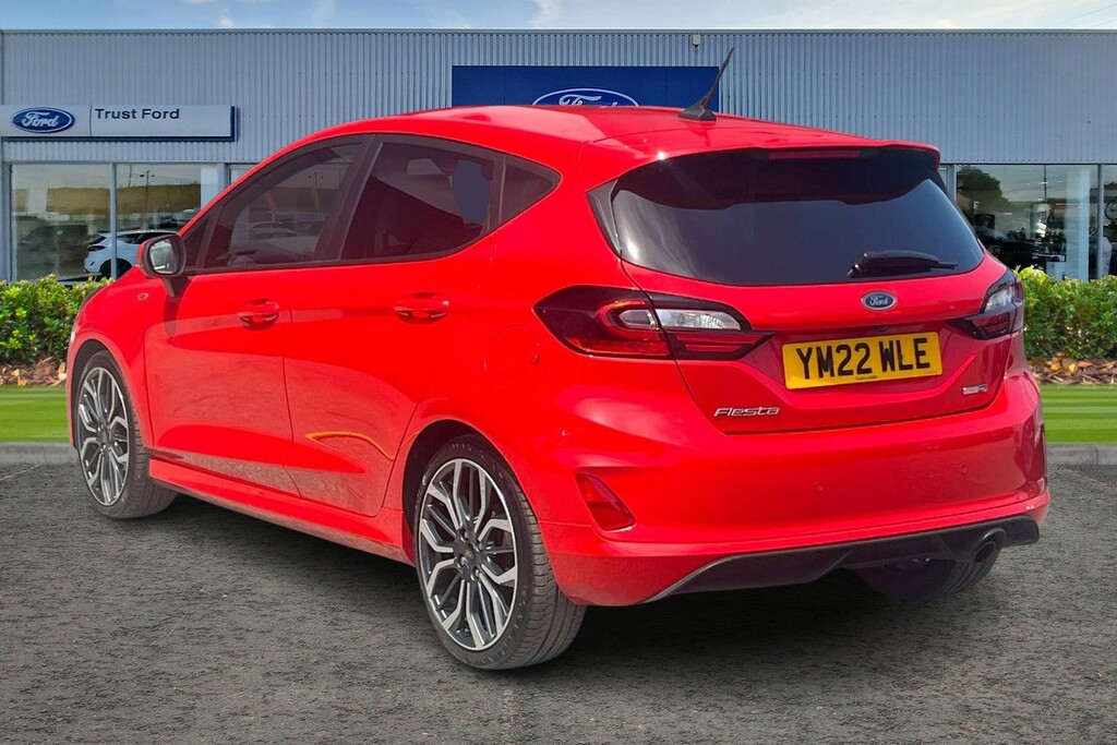 Ford Fiesta 1.0 Ecoboost Hybrid Mhev 125 St-line Vignale Red #2
