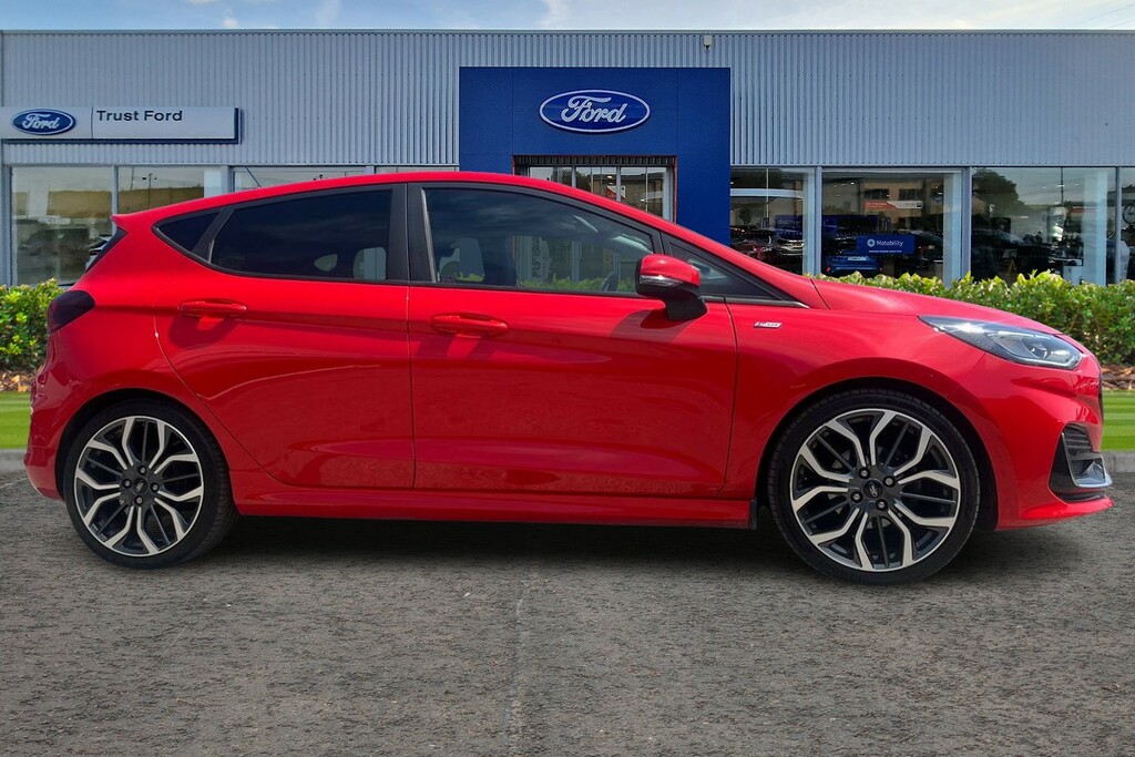 Ford Fiesta 1.0 Ecoboost Hybrid Mhev 125 St-line Vignale Red #3