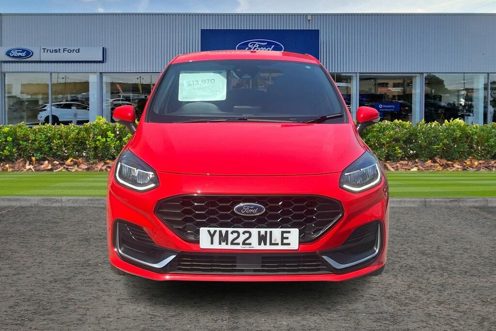 Ford Fiesta 1.0 Ecoboost Hybrid Mhev 125 St-line Vignale Red #6