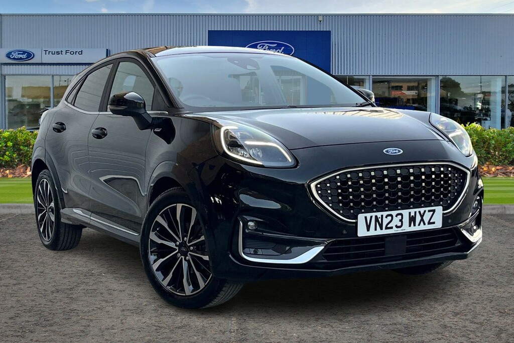 Ford Puma 1.0 Ecoboost Hybr Mhev 155 St-line Vignale Dct Black