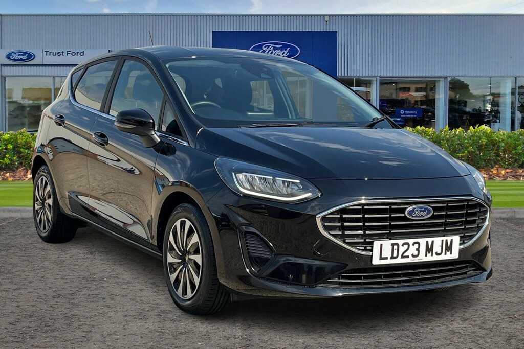 Ford Fiesta 1.0T Ecoboost Mhev Titanium Hatchback H Black