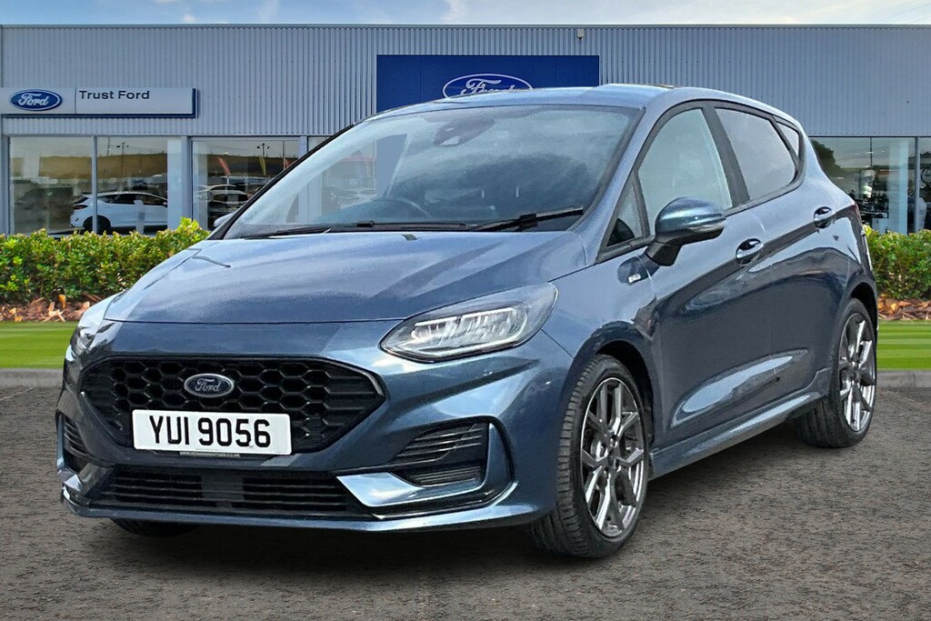 Ford Fiesta St-line YUI9056 Blue #5