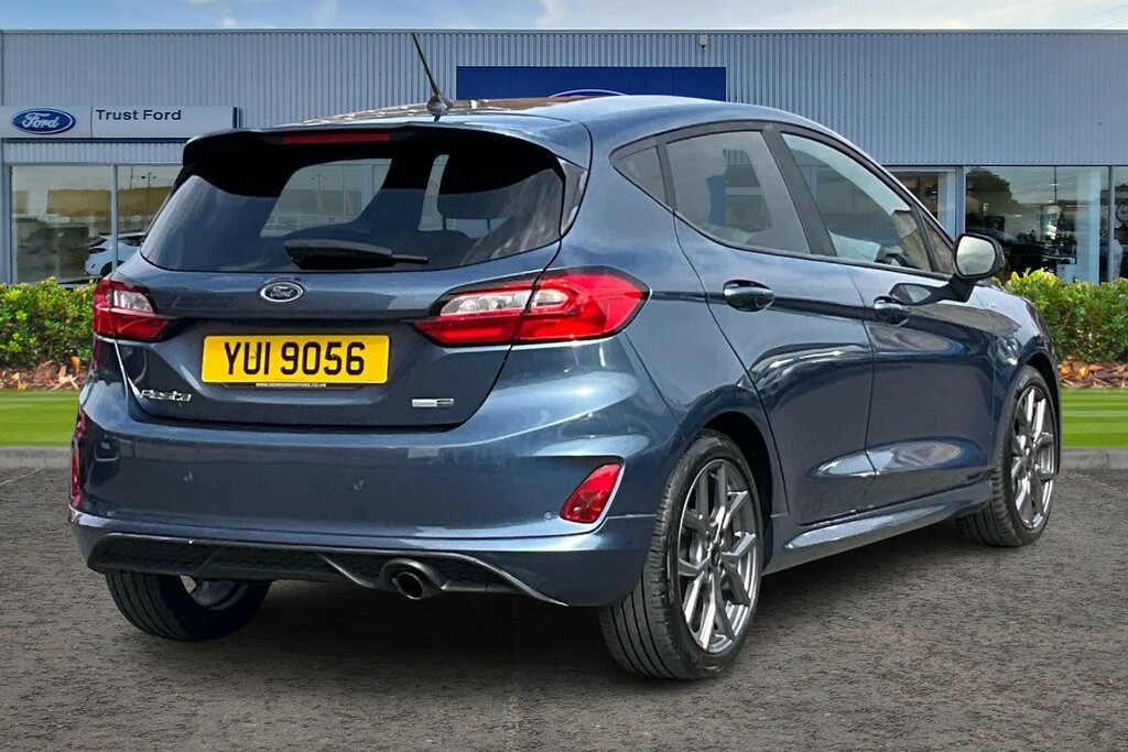 Ford Fiesta St-line YUI9056 Blue #4