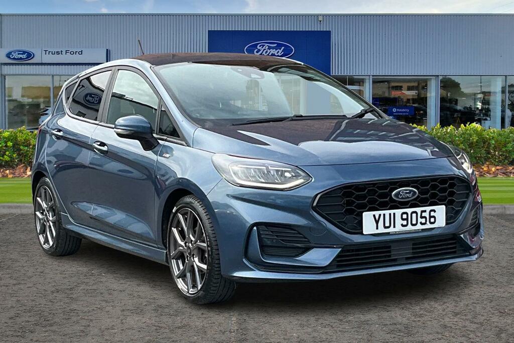 Ford Fiesta 1.0 Ecoboost Hybrid Mhev 125 St-line 5Drrear Sen Blue