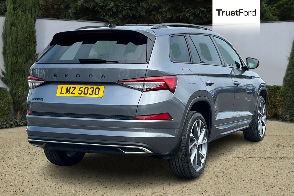 Skoda Kodiaq 1.5 Tsi Sport Line Dsg 7 Seat - Heated Seats Grey #4