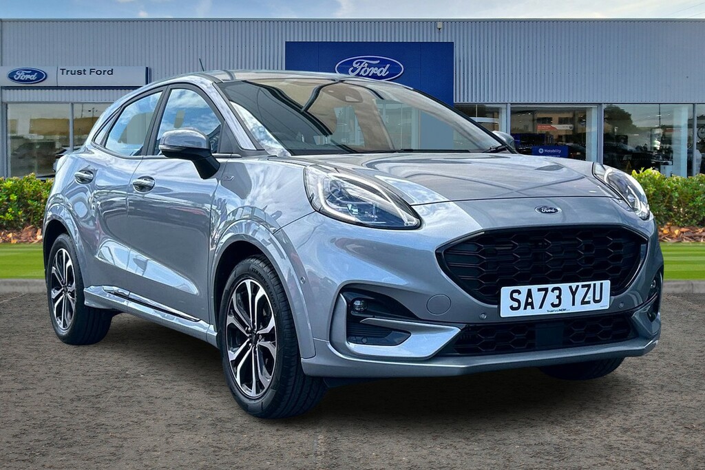 Ford Puma 1.0T Ecoboost Mhev St-line Suv Hybrid M Silver
